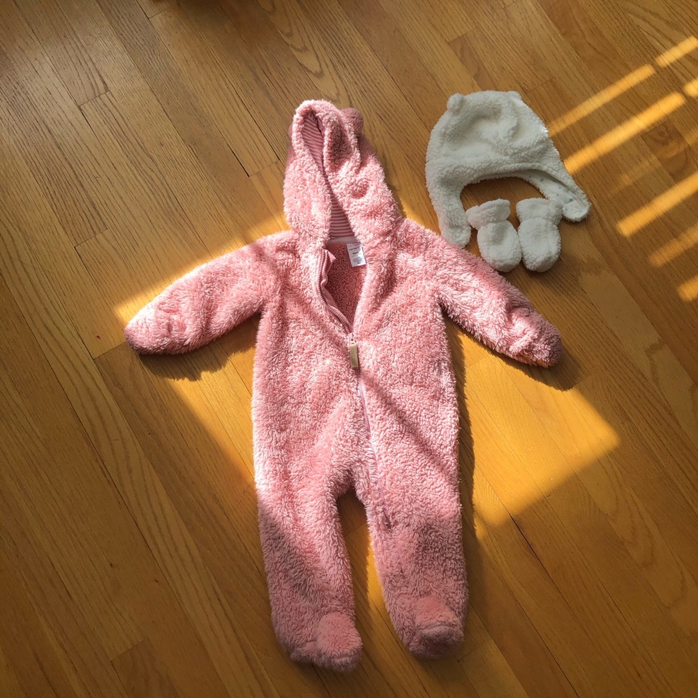 Carter’s Baby Sherpa Hooded Bunting